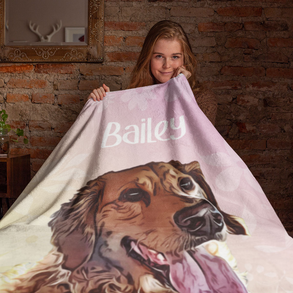 Pet Face Blanket