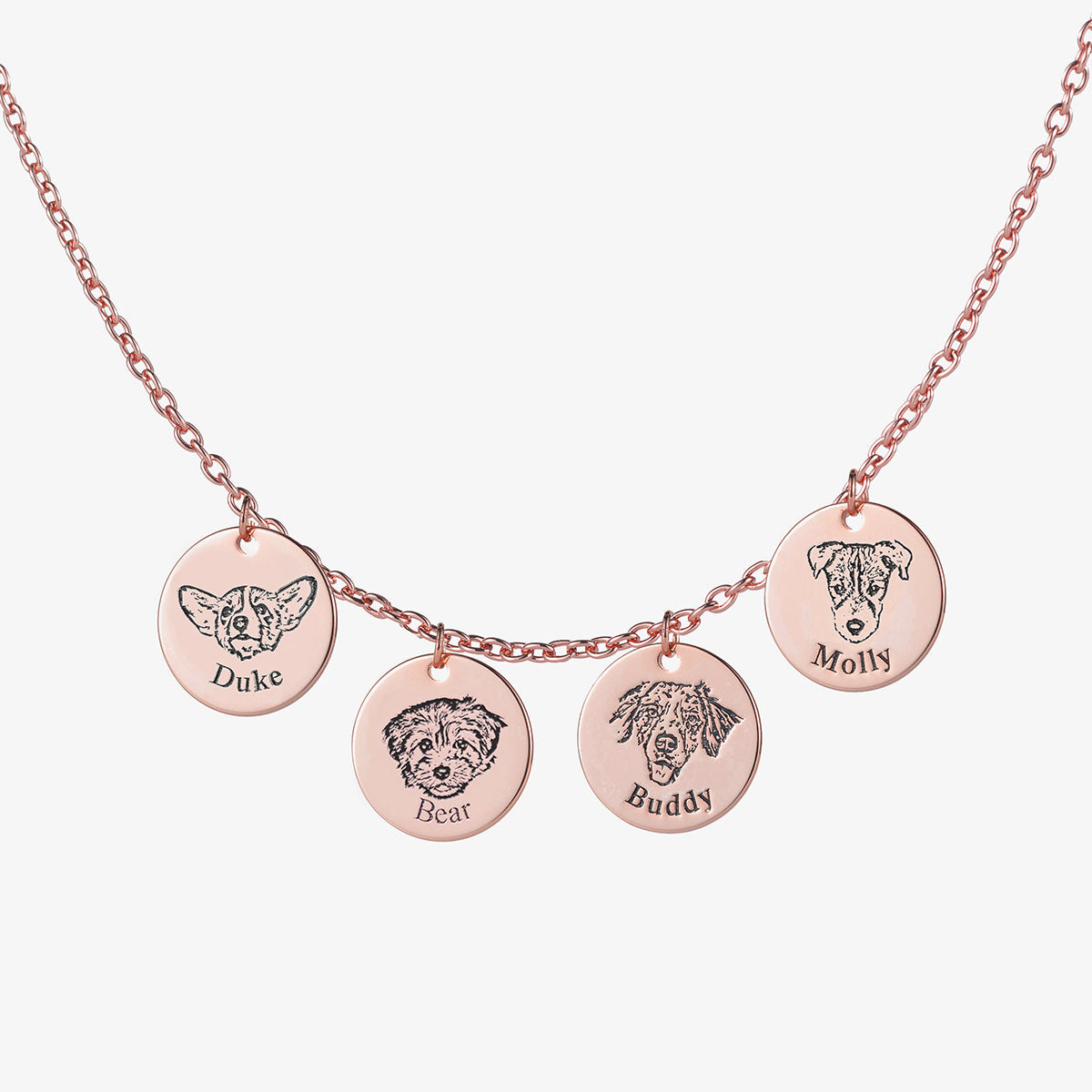 Custom Pet Face Necklace