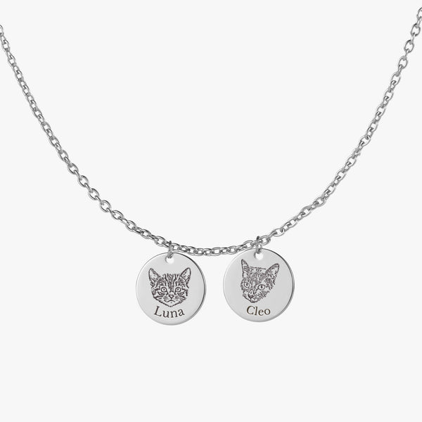 Cat Face Necklace